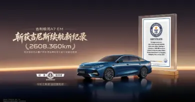 Geely Galaxy A7 EM: Світовий рекорд дальності для плагін-гібрида