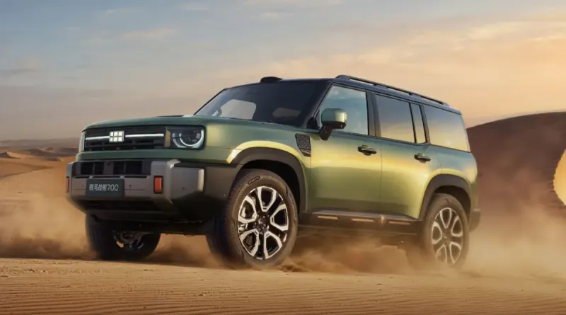 Новий позашляховик Geely Galaxy Zhanjian 700 на 1113 к.с. зібрав 43 900 замовлень за першу годину