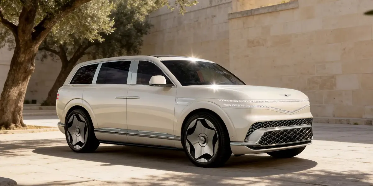Флагманський розкішний кросовер Genesis GV90 отримав каретні двері та 657 к.с.