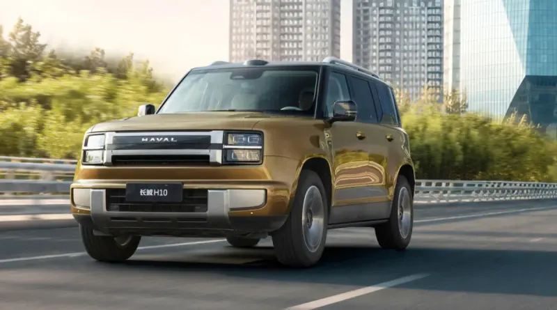 Haval GWM H10: потужний гібридний SUV від Great Wall Motor кидає виклик BYD