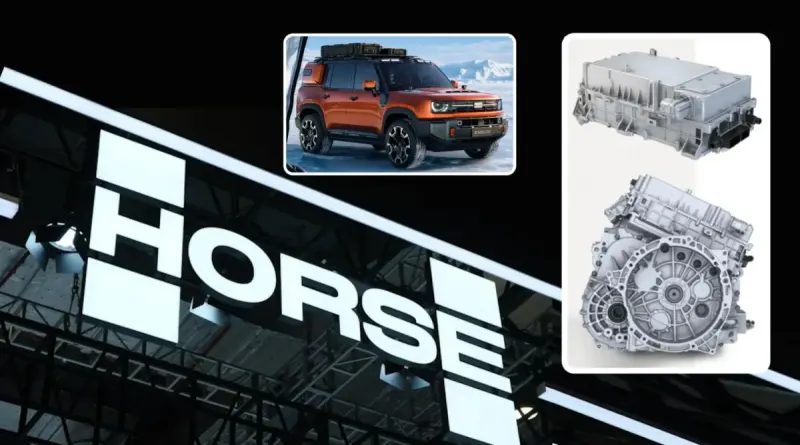 Horse Powertrain 3DHT200: новий гібридний привід від Geely та Renault для позашляховиків