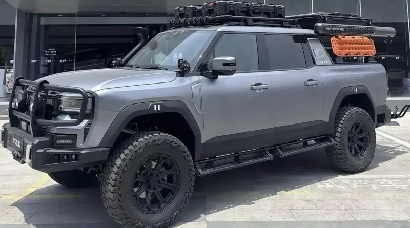 Jetour Zongheng F700: 904-сильний гібридний пікап Chery готовий до старту продажів