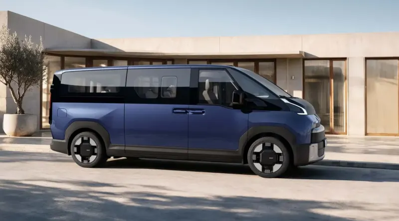 Фургон Kia PV7 отримав 800-вольтну платформу та батарею на 96 кВт·год