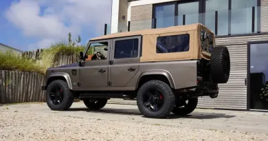 Land Rover Defender Panterra: реставрований електромобіль з запасом ходу 600 км