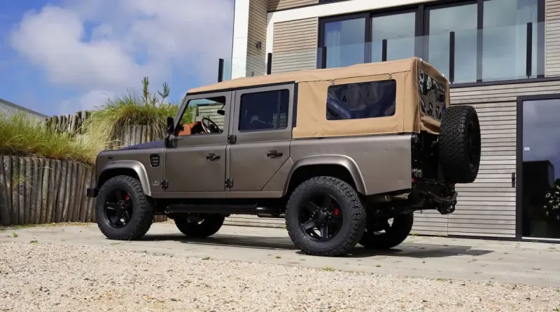 Land Rover Defender Panterra: реставрований електромобіль з запасом ходу 600 км