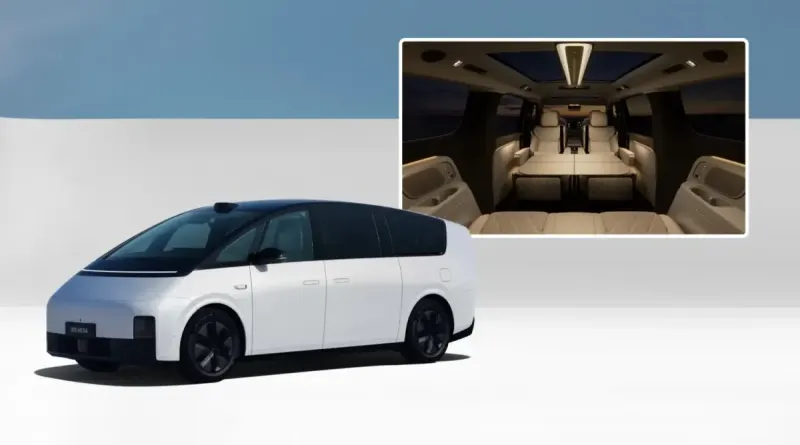 Електричний мінівен Li Auto Mega отримає масштабне оновлення інтер'єру
