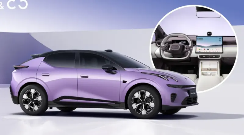 Оновлений кросовер Lynk & Co 02 отримав розкішний салон та надшвидку зарядку