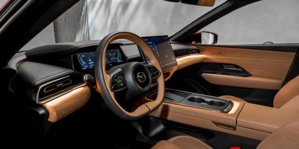 Салон Mazda EZ-6 із цифровими екранами