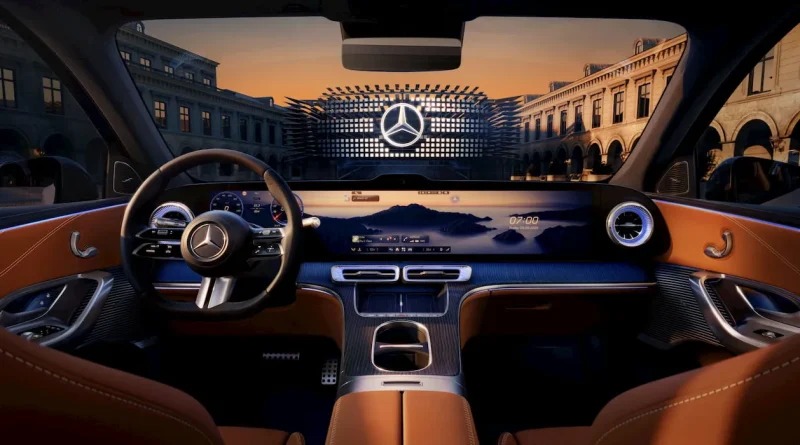 Новый Mercedes-Benz GLC EV: роскошный интерьер с гигантским 39-дюймовым экраном
