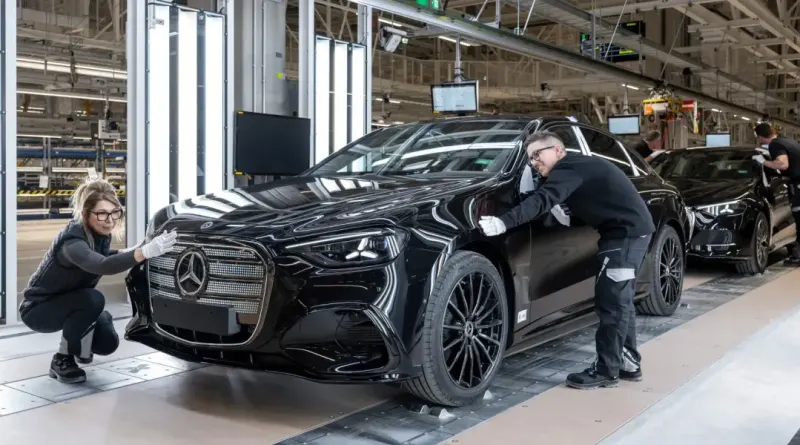 Mercedes-Benz запускає виробництво електричного C-Class у Європі