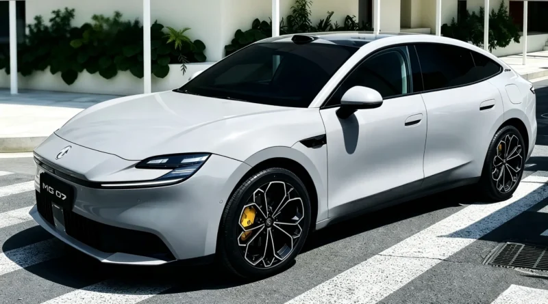 MG 07 седан: Новий електричний та гібридний автомобіль викликав суперечки