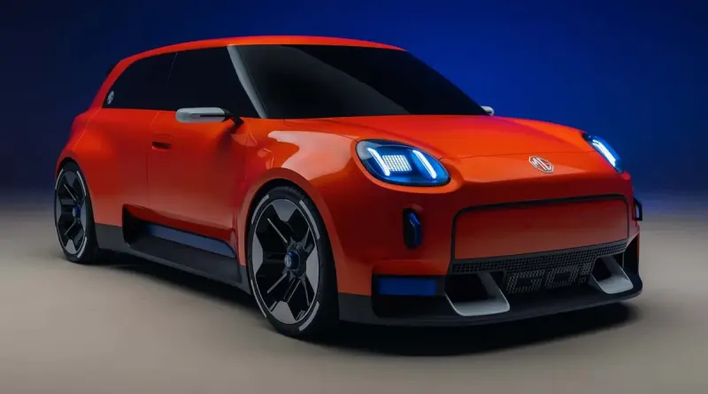 Концепт-кар MG GO! - новий електромобіль, що кидає виклик Mini