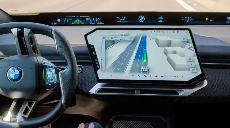 Оновлена 3D-навігація BMW отримала інтерфейс у стилі Tesla
