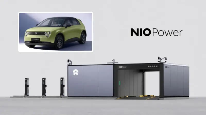 NIO запускає 4000-ну станцію заміни батарей в Китаї: п'яте покоління підтримує Firefly