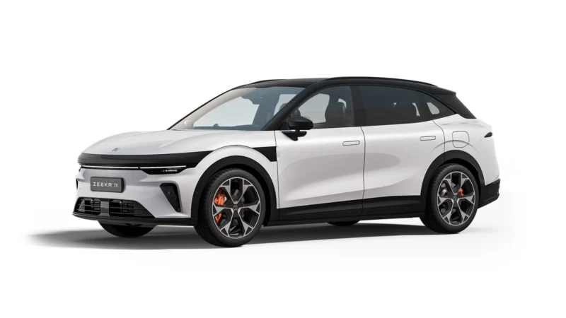 Оновлений Zeekr 7X виходить на ринок Європи з надбавкою потужності
