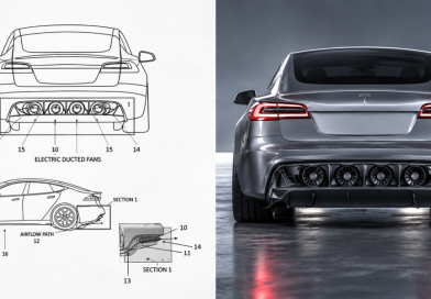 Новий патент Tesla описує технологію активних вентиляторів для спорткарів