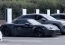 Новий Porsche Boxster EV випробували на станції Tesla Supercharger у США