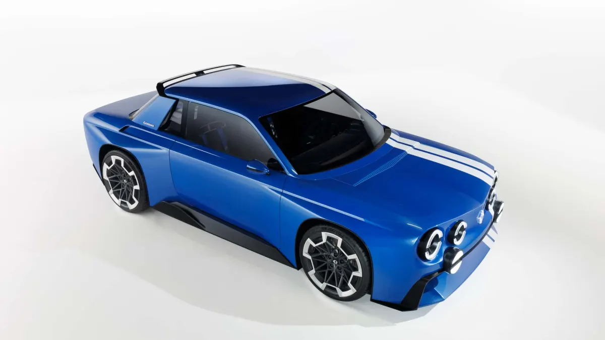 Renault 8 Gordini повертається у вигляді яскравого електричного концепту