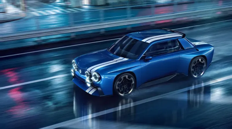 Renault 8 Gordini повертається у вигляді яскравого електричного концепту