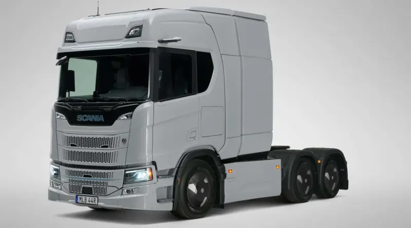 Нова електрична вантажівка Scania отримала запас ходу 720 км