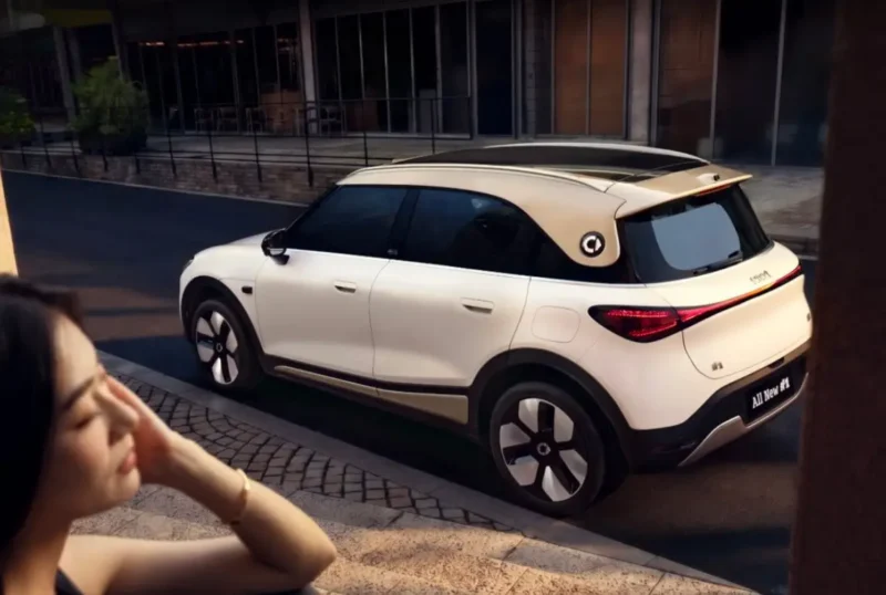 Оновлений Smart #1: 800-вольтна архітектура та потужний електропривід Geely