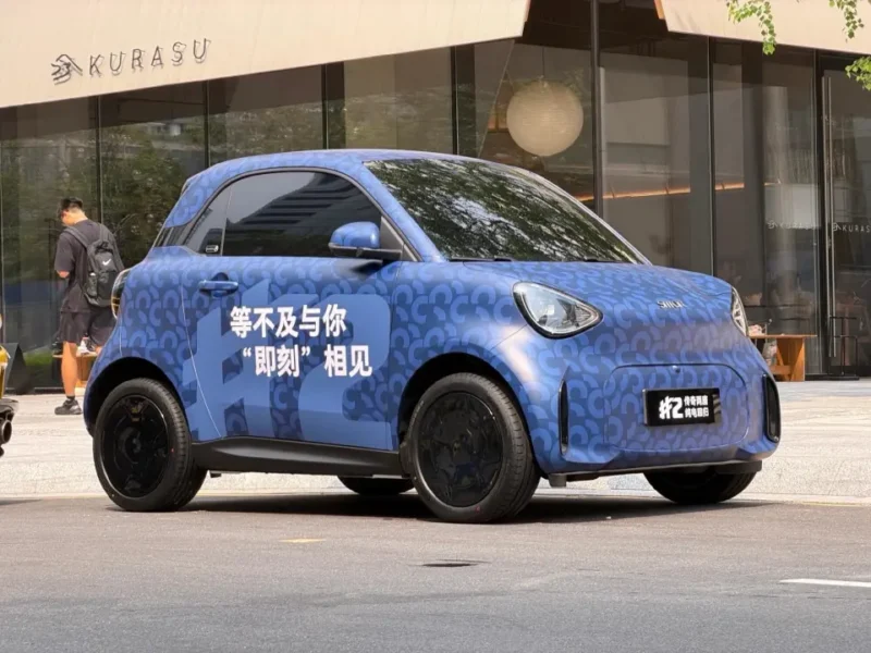 Новий двомісний електромобіль Smart #2 помітили під час випробувань у Китаї