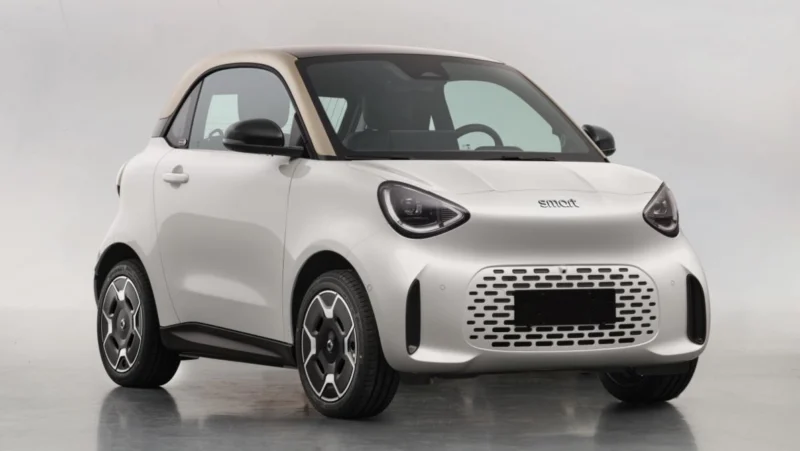 Smart #2: інтер'єр міського електромобіля розкрито на патентних зображеннях