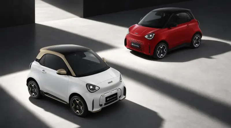 Новий компактний електромобіль Smart #2 дебютував на автосалоні в Парижі