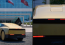 Tesla Cybercab вперше показали із вбудованою супутниковою антеною Starlink