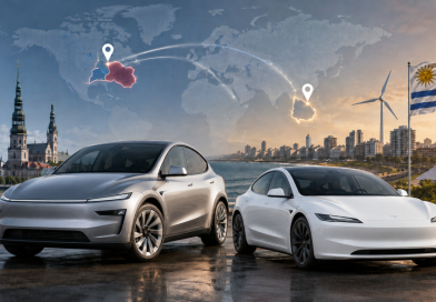 Tesla в Латвії та Уругваї: нові ринки для електромобілів та амбітні плани