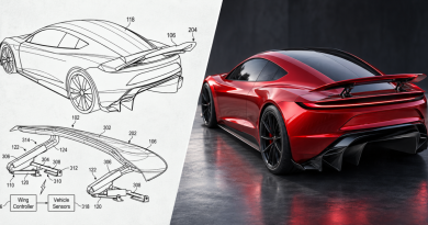 Tesla Roadster отримає активне антикрило із притискною силою 700 кг