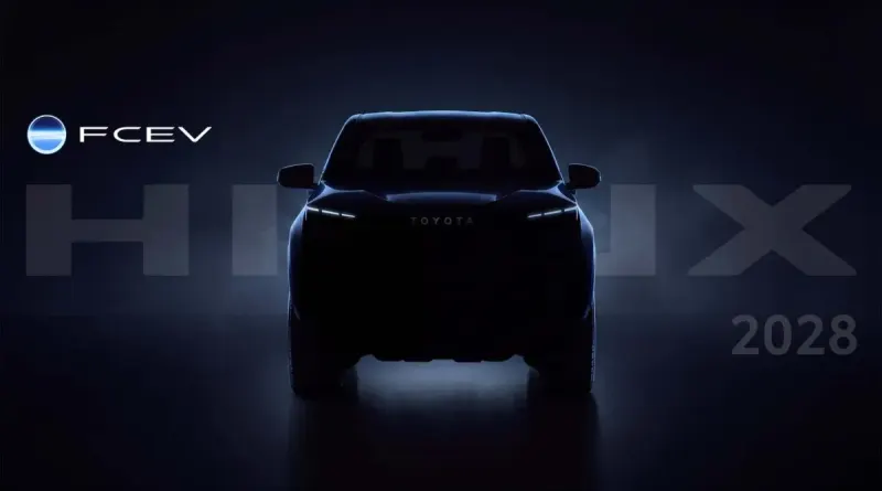 Водневий пікап Toyota Hilux офіційно вийде на ринок у 2028 році