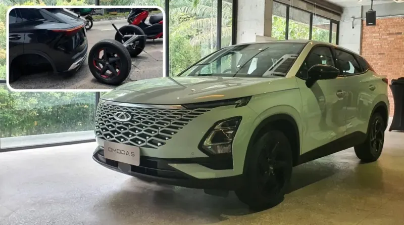 Масштабне відкликання Chery Omoda 5 через загрозу відриву задньої осі