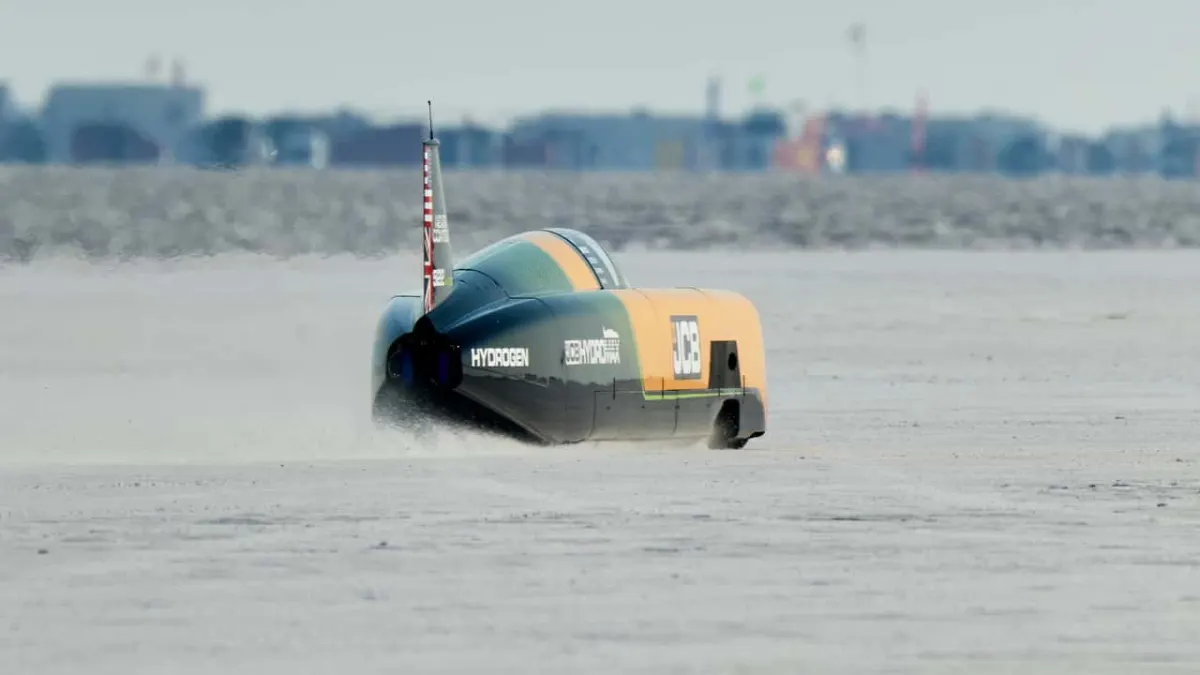 JCB Hydromax: найшвидший водневий автомобіль у світі встановив новий рекорд
