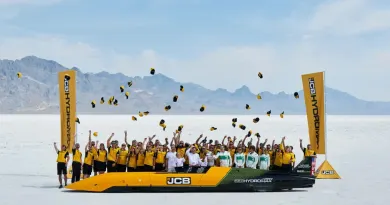 JCB Hydromax: найшвидший водневий автомобіль у світі встановив новий рекорд