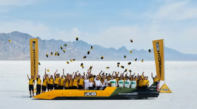 JCB Hydromax: найшвидший водневий автомобіль у світі встановив новий рекорд
