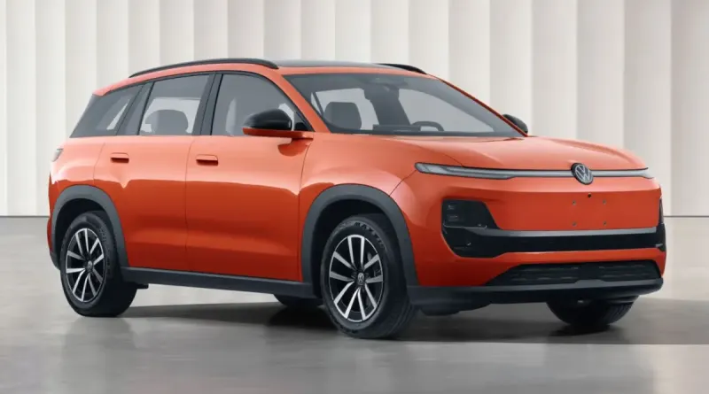 Новий кросовер Volkswagen ID. Era 5X на платформі XPeng розсекречено в Китаї