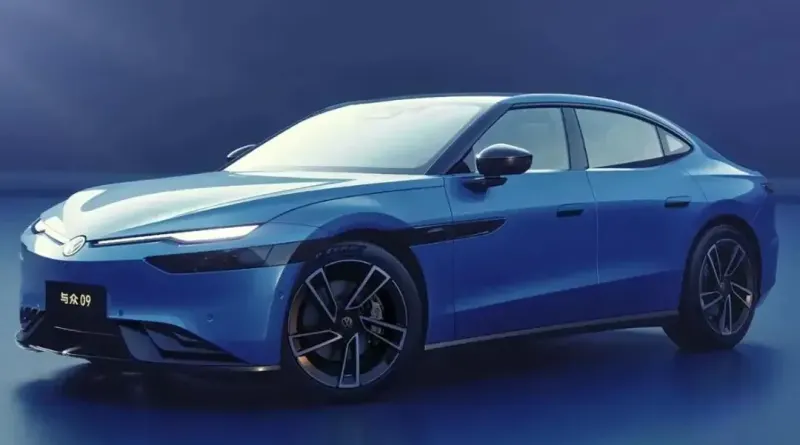 Седан Volkswagen ID. Unyx 09 дебютував із надшвидкою зарядкою 5C