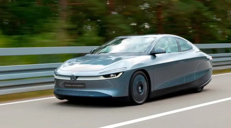 Електричний концепт Volkswagen Mission Efficiency здатний проїхати 1400 км