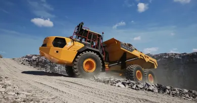 Автономні вантажівки Volvo досягли рекорду у 3 мільйони тонн видобутку