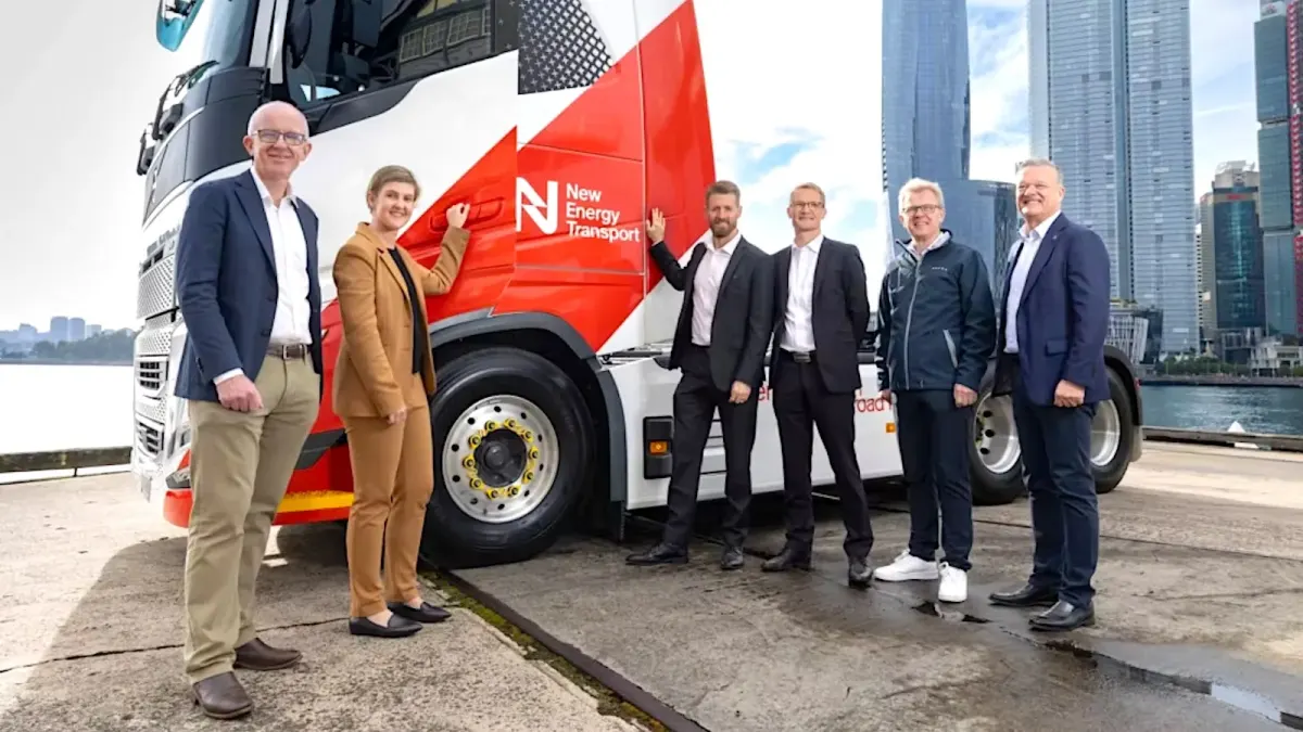 Volvo FH Electric починає роботу в Австралії: перша електровантажівка для логістики Unilever