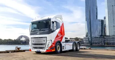 Volvo FH Electric починає роботу в Австралії: перша електровантажівка для логістики Unilever