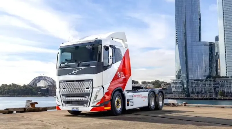 Volvo FH Electric починає роботу в Австралії: перша електровантажівка для логістики Unilever