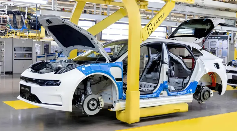 Локальне виробництво Geely в Європі стартує у 2028 році на заводах Volvo