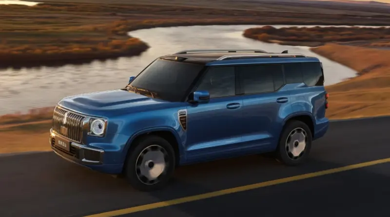 Новий кросовер Wey Lanshan від GWM дебютував як преміальна версія Haval H10