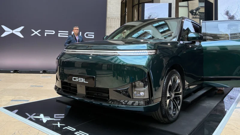 Новий електричний кросовер Xpeng G9L офіційно дебютував на ринку Європи