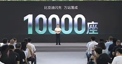 Мережа надшвидкої зарядки BYD Flash Charging розширилася до 10 000 станцій