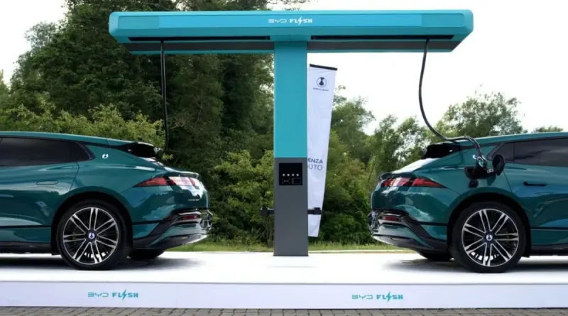 Ультрашвидкі зарядні станції BYD з'являться в Європі: амбітний план бренду