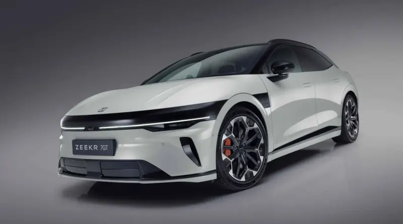 Zeekr 7GT вражає швидкістю зарядки, попри недосягнення пікової потужності