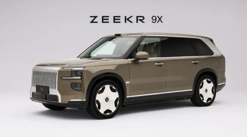 Zeekr 9X: флагманський електричний SUV стартує в Китаї від $69 745
